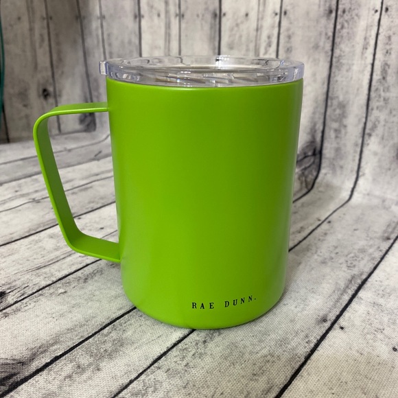 * RARE GREEN RAE DUNN HALLOWEEN TOXIC MUG - Picture 3 of 5